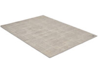 Opal grå - håndvevd teppe