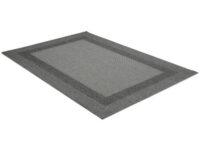 Adria grå - flatvevd teppe