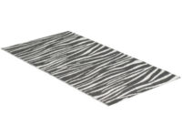 Zebra svart - plastteppe