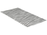 Zebra grå - plastteppe