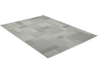 Soho lysgrå - flatvevd teppe