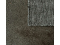 Kolding medium grey - håndvevd ullteppe