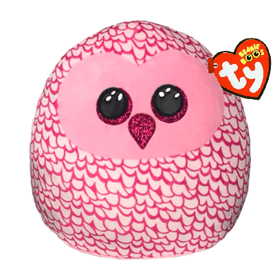 Squishy Beanies Pinky Ugle - TY Kosedyr