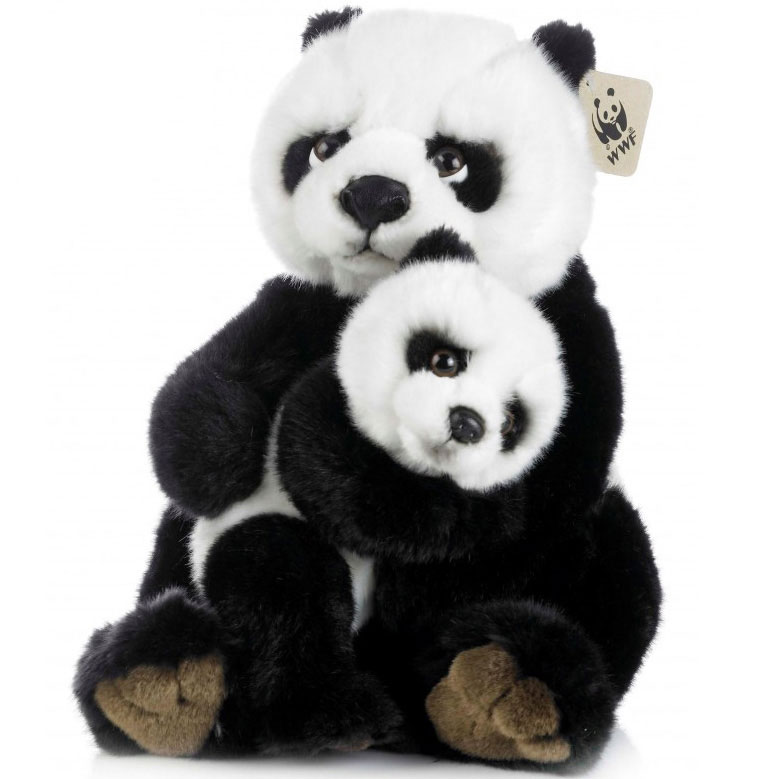Panda med baby - WWF (Verdens naturfond)