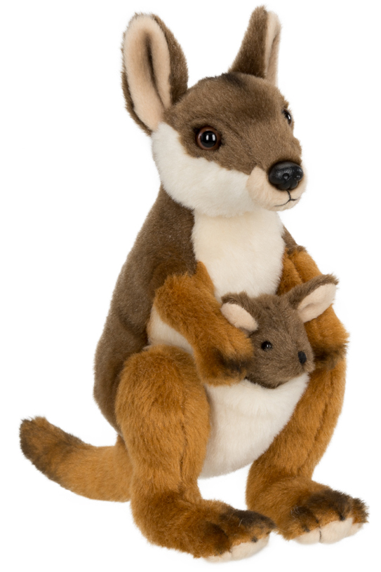 Vallaby med baby - WWF (Verdens naturfond)