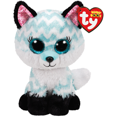 Beanie Boos Atlas Aqua Chevron Rev - TY Kosedyr
