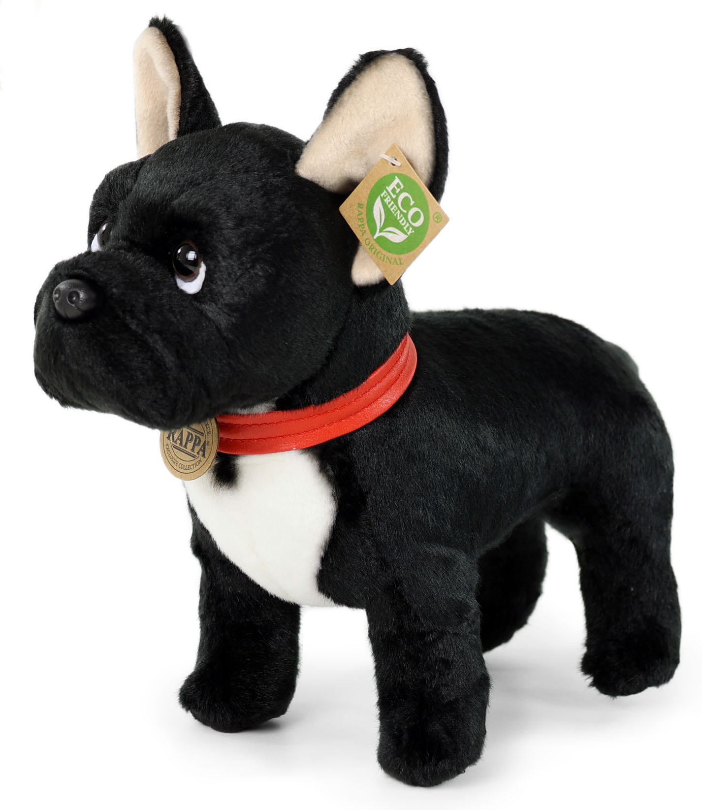 Fransk Bulldog (svart/hvit) - Rappa Toys