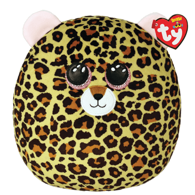 Squishy Beanies Livvie (Leopard) - TY Kosedyr