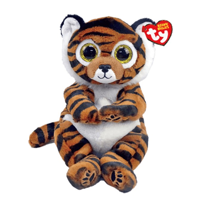 Beanie Bellies Clawdia (Tiger) - TY Kosedyr