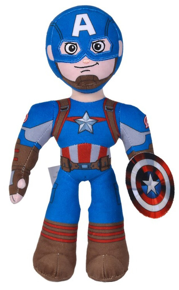 Captain America (Myk dukke), 25cm