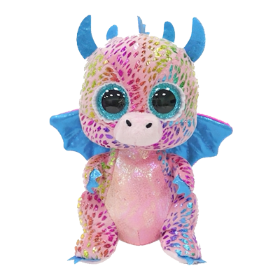 Beanie Boos Flint rosa drage - TY Kosedyr
