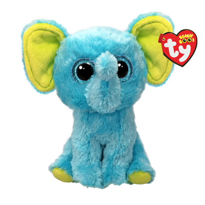 Beanie Boos Trunkles blå elefant - TY Kosedyr