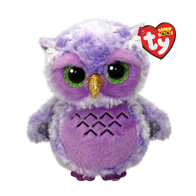 Beanie Boos Owlivia lilla ugle - TY Kosedyr