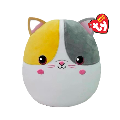 Squishy Beanies Snuggles katt - TY Kosedyr