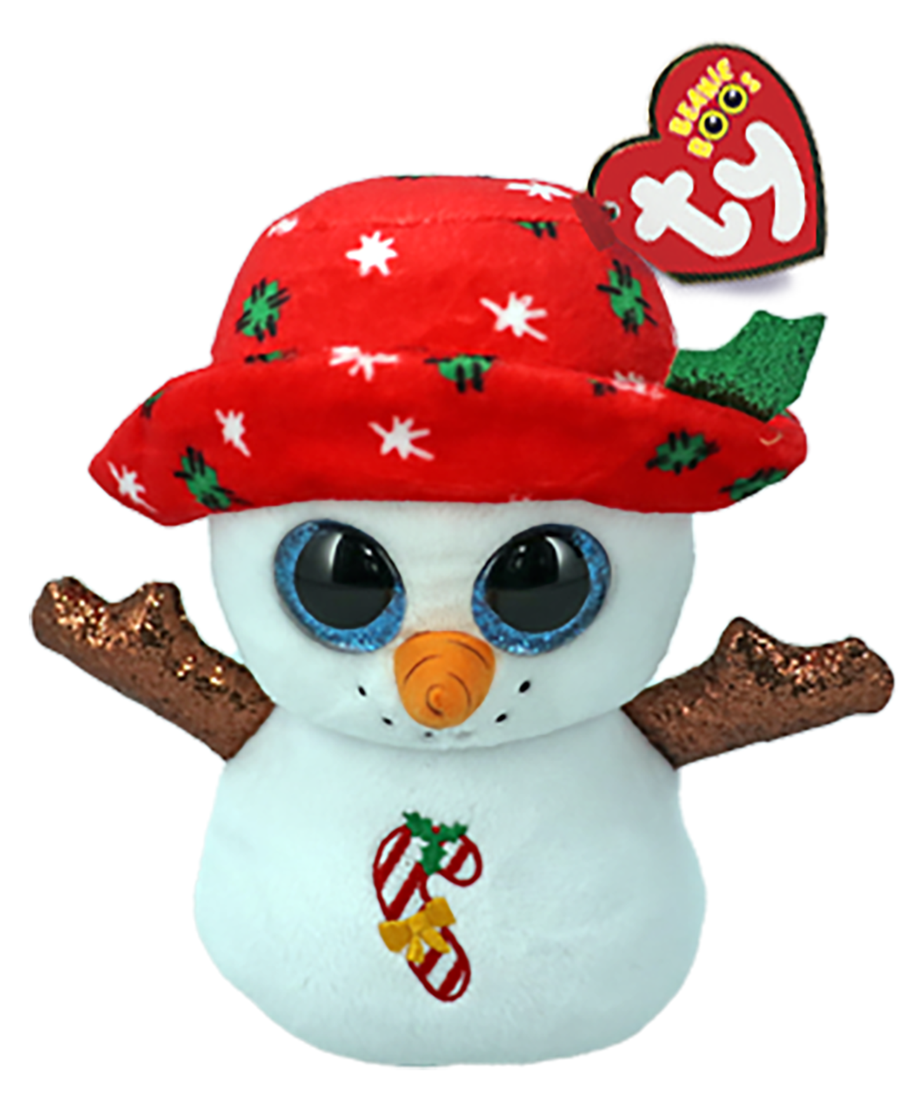 Beanie Boos Brrrnie Snømann - TY Kosedyr
