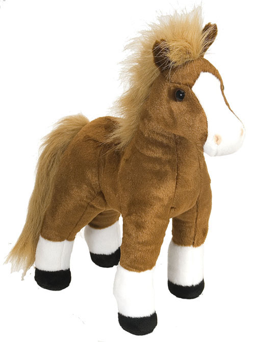 Hest, brun, 30cm - Wild Republic