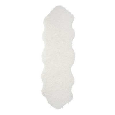 Wooly ivory - kunstig dobbelt saueskinn