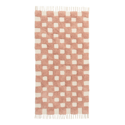 Holly dusty pink - bomullsteppe