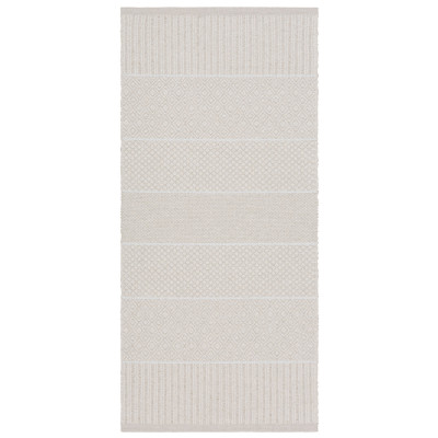 Alice mix offwhite - plast- og garnteppe