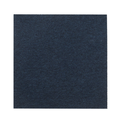 Quebec mørkeblå - teppeflis