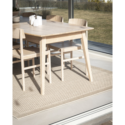 Valetta lin - flatvevd teppe